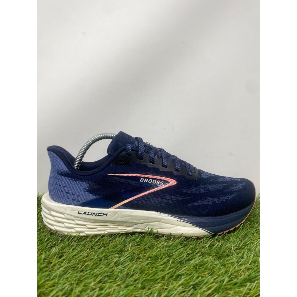 Brooks Launch 11 Womens Size 9 Blue Pink Athletic Running Walking Shoes Sneakers
